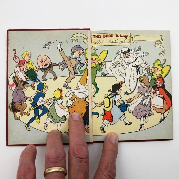 Peter Rabbit Goes A - Visiting by Linda Stevens Almond 1935 HB Wee Books - Picture 5 of 10